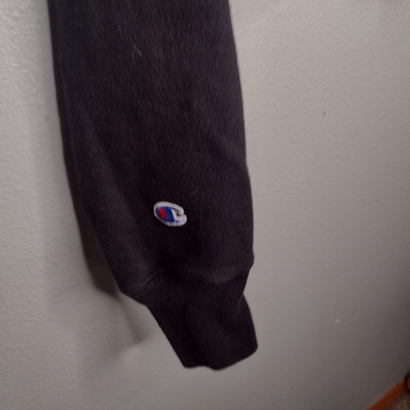 Champion Malibu Boats Womens Cropped Hoodie Sweatshirt Medium Reverse Weave LL - Picture 3 of 6